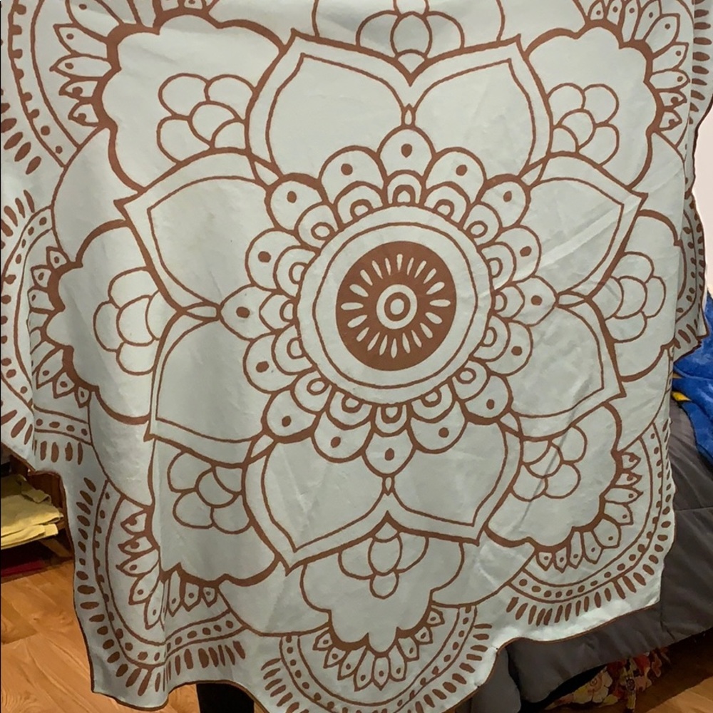 Lotus Beach Towel